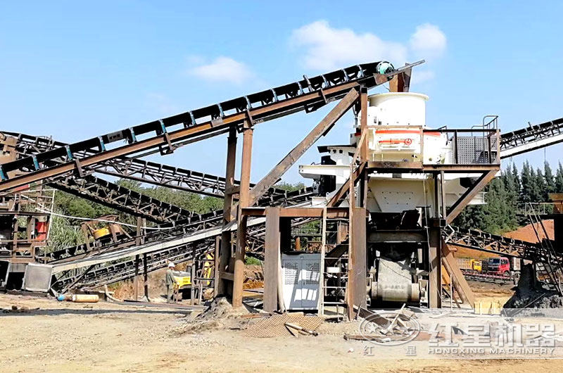 制砂機成品粒型好，成品多用于建筑工程，道路基建